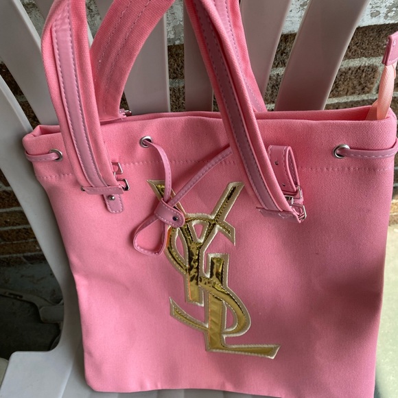 NWOT Authentic YVES SAINT LAURENT TOTE BAG - Picture 5 of 8